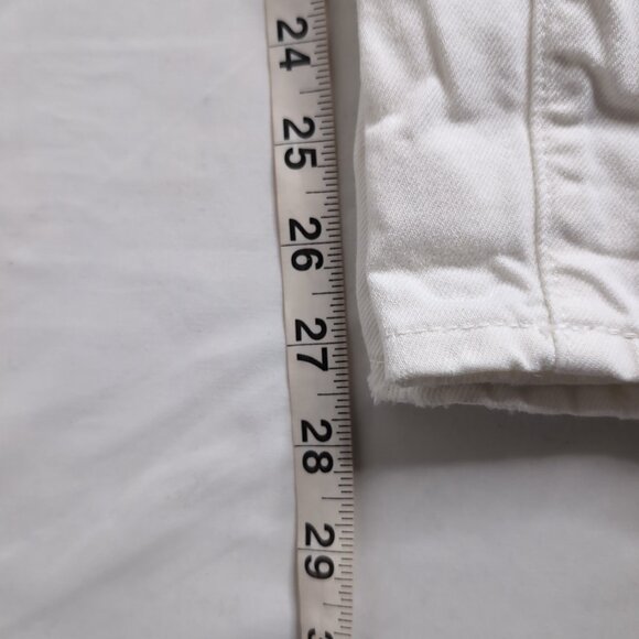 Zara Basic Z1975 Denim Womens Off White High Rise Mom Jean, Size 4 - Picture 8 of 9